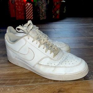 White Nike Court Men’s